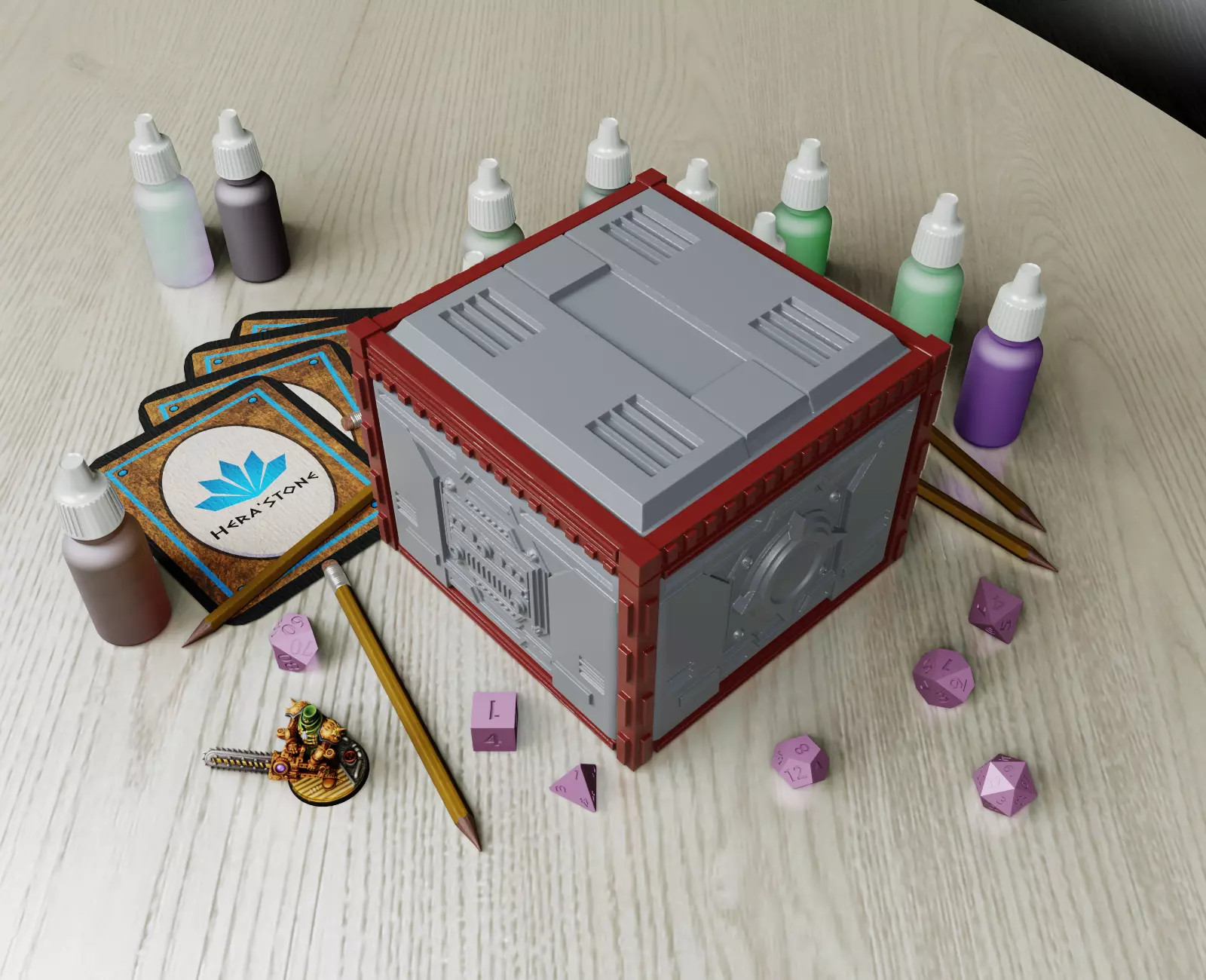 Robotic organizer 3D print model_0