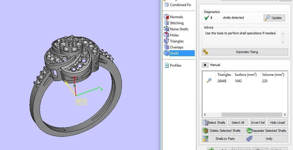 engagement ring for daimonds 3D print model_18