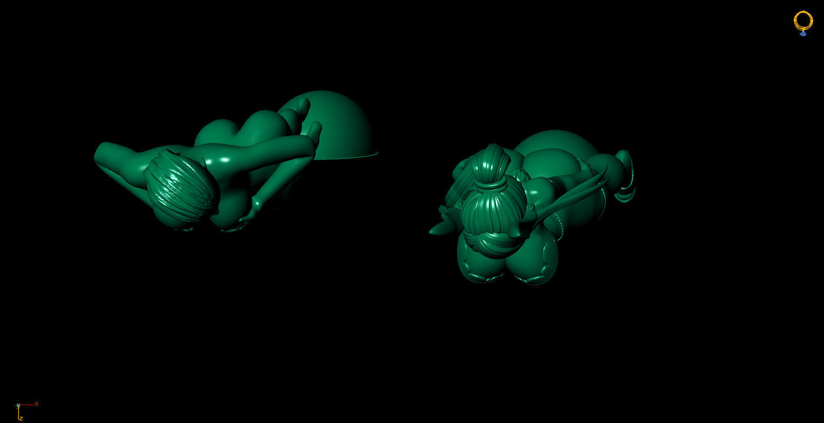 Sexy Girls spoon  3D print model_7