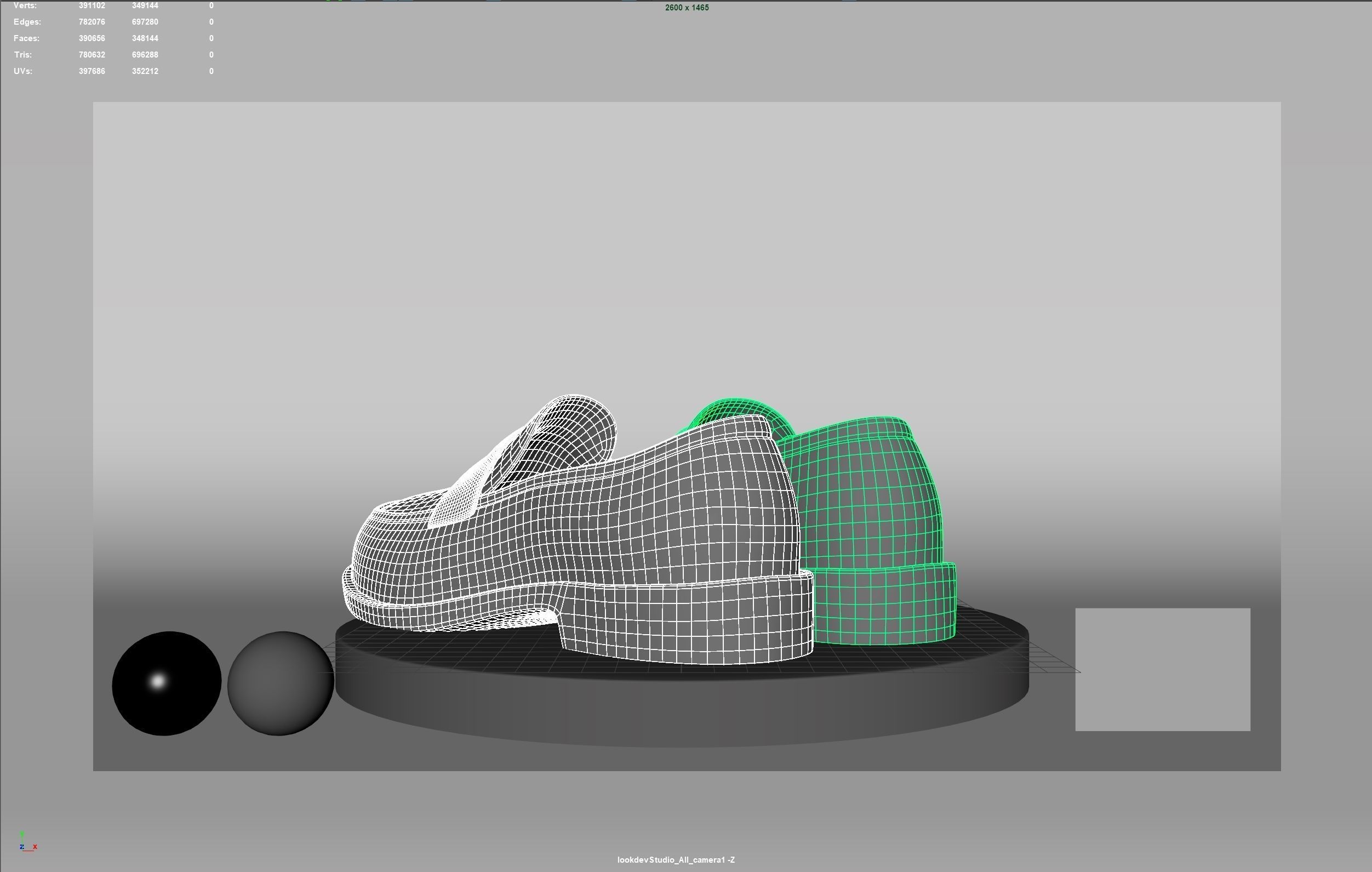 HQ Assets JK ShoesAA 3D model_19