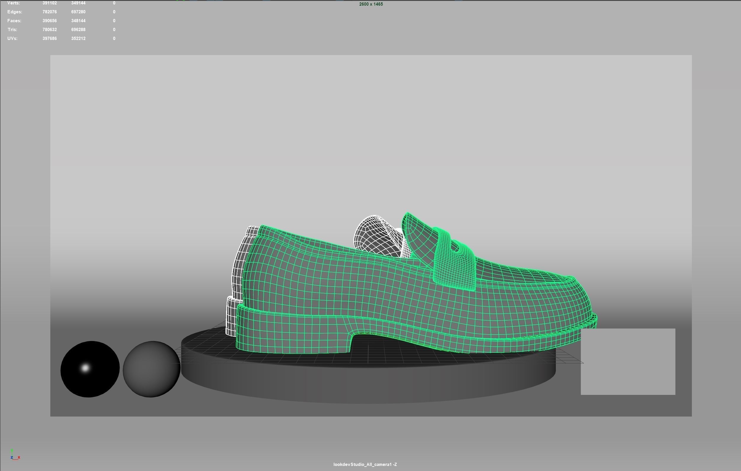 HQ Assets JK ShoesAA 3D model_17