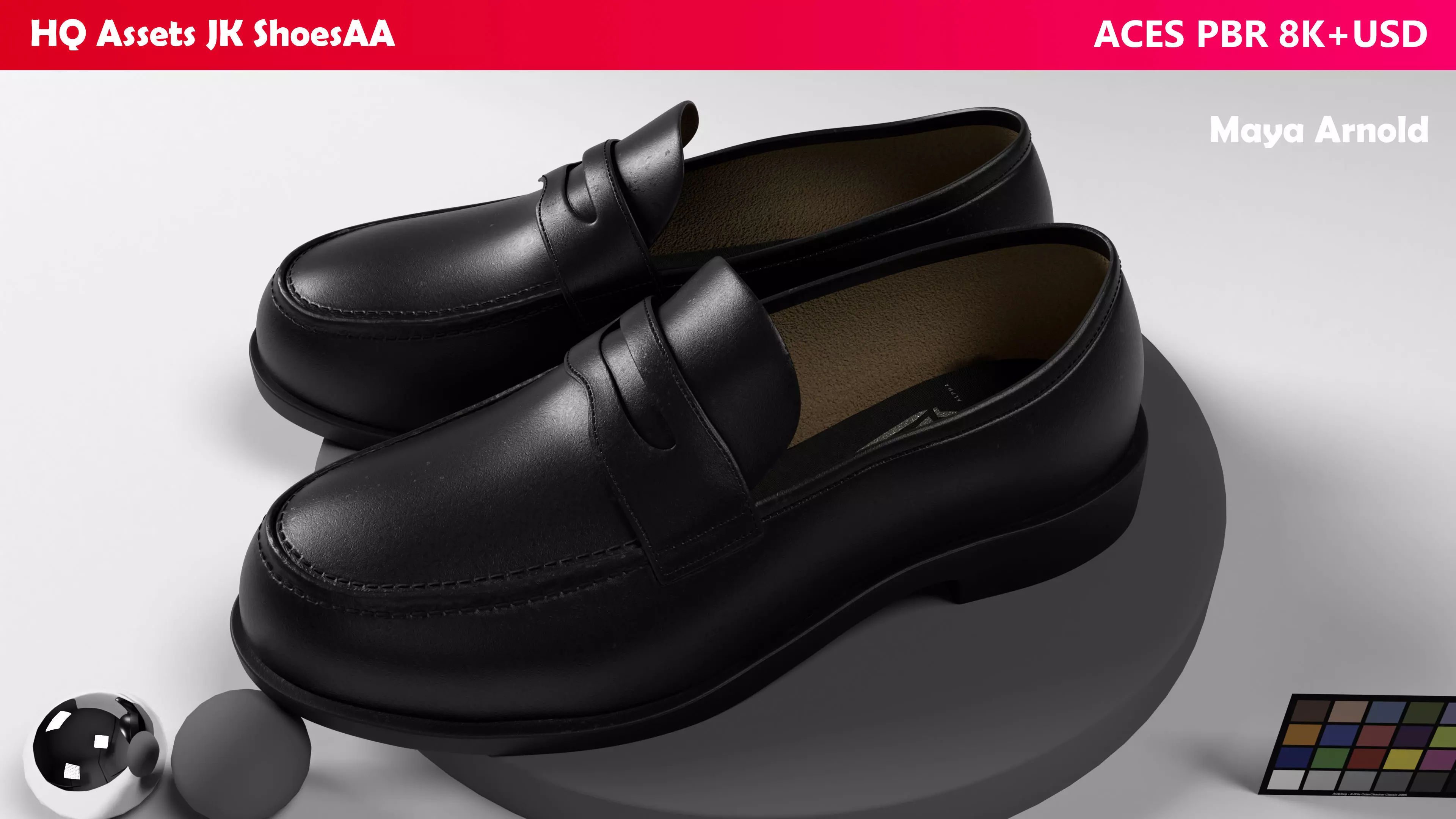 HQ Assets JK ShoesAA 3D model_0