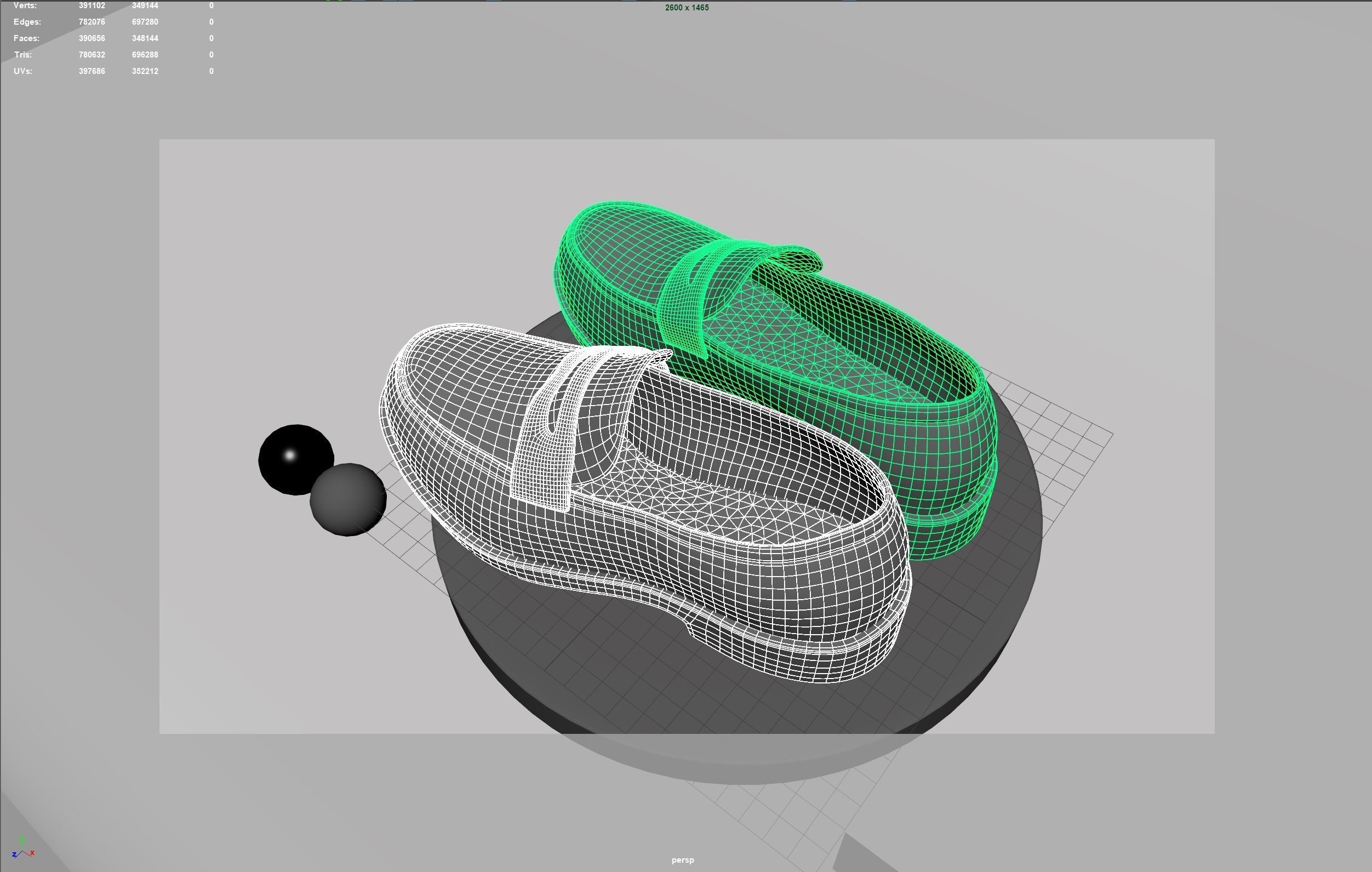 HQ Assets JK ShoesAA 3D model_21