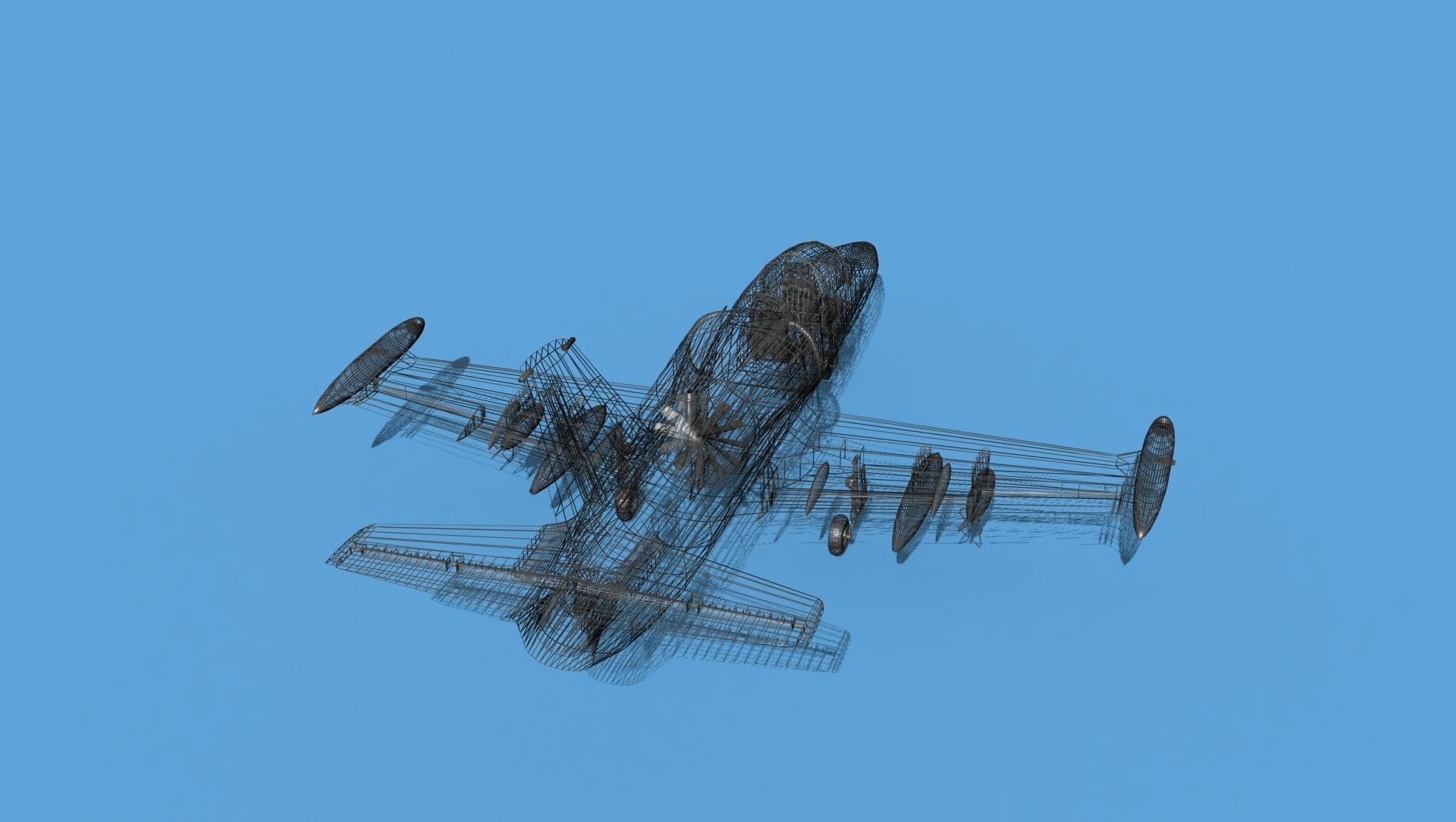 Aero Vodochody L-39C Albatross V08 3D model_14