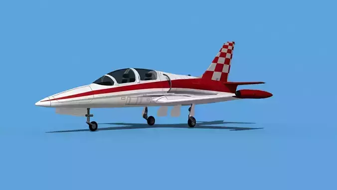 Aero Vodochody L-39C Albatross V10 3D model