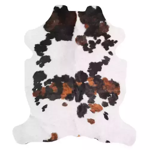 Tricolor Cowhide Rug A26824
