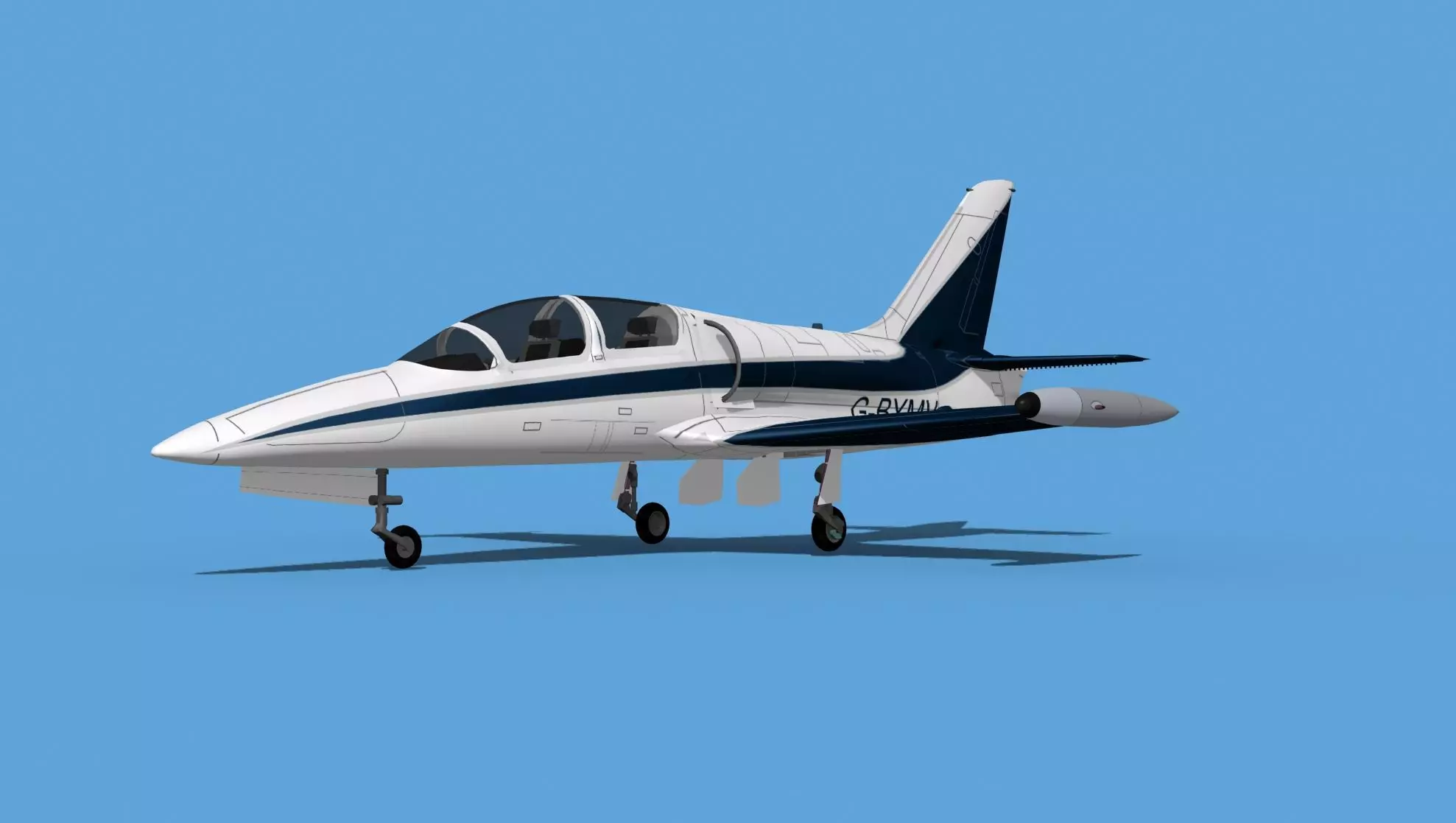 Aero Vodochody L-39C Albatross V13 3D model