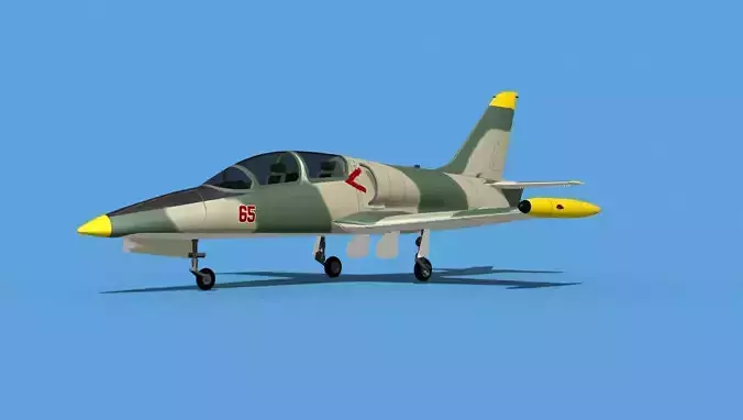 Aero Vodochody L-39C Albatross V16 3D model