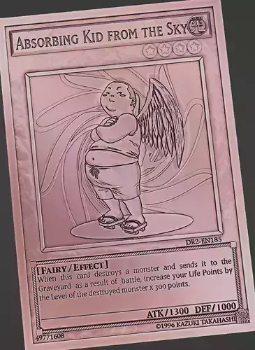 ABSORBING KID FROM THE SKY - YU-GI-OH 3D print model