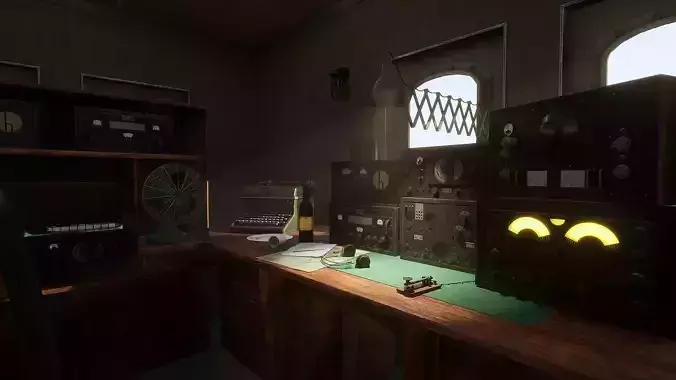 Telegraph Room Interior