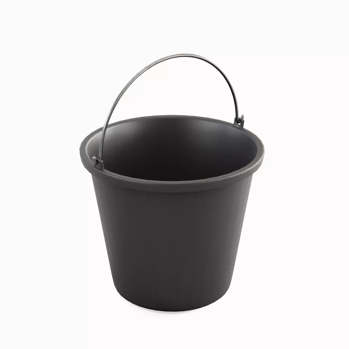 Industrial Plastic Bucket B 01 3D model_0