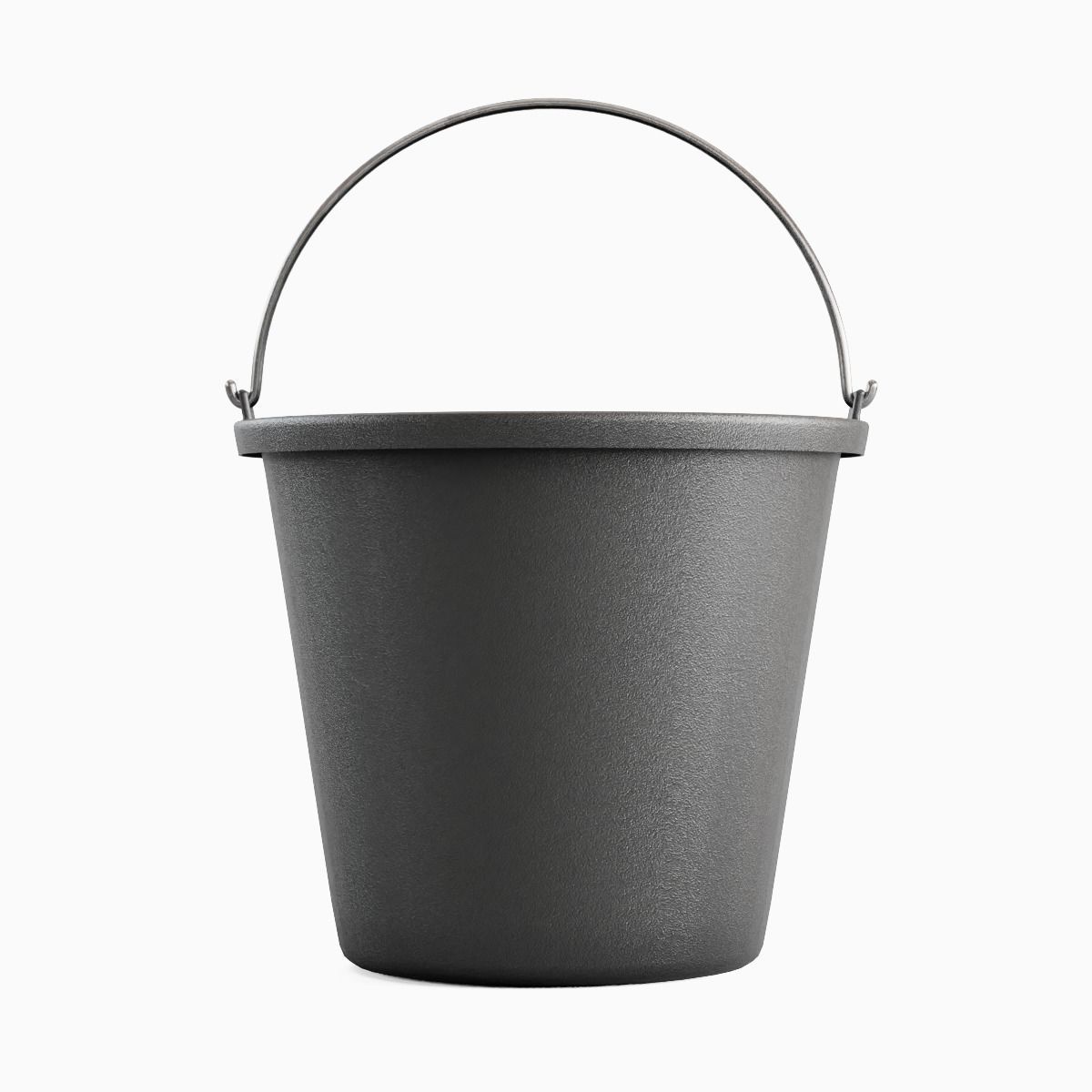 Industrial Plastic Bucket B 01 3D model_1