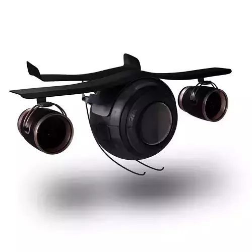Sci-fi Camera Drone Free 3D model