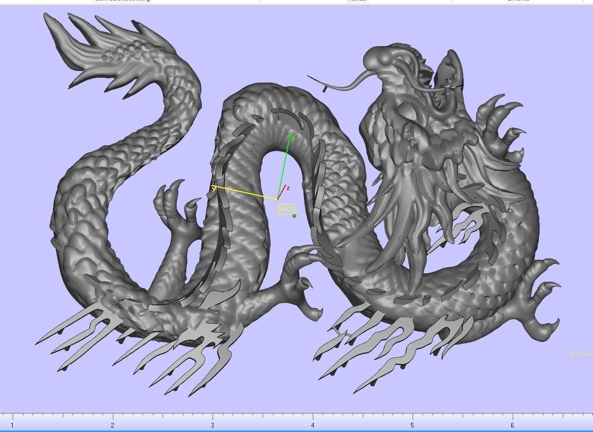 DRAGONE PENDENT with frame final fix 3D print model_7