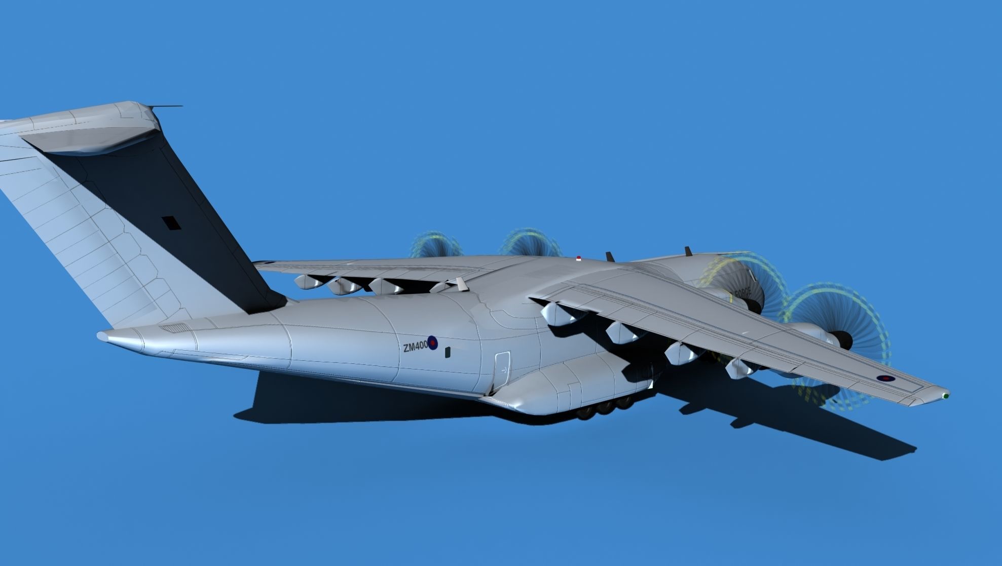 Airbus A-400M Atlas V01 UK 3D model_5