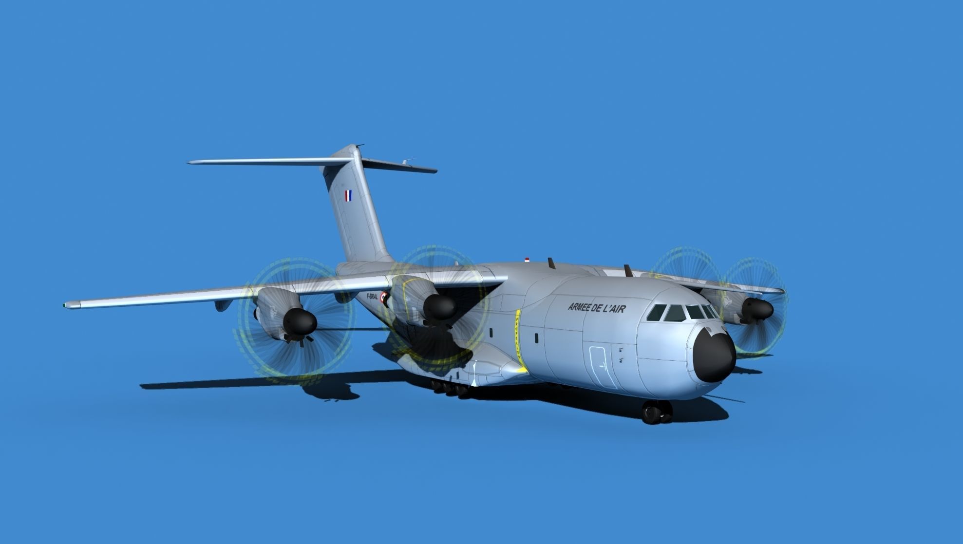 Airbus A-400M Atlas V02 France 3D model_2