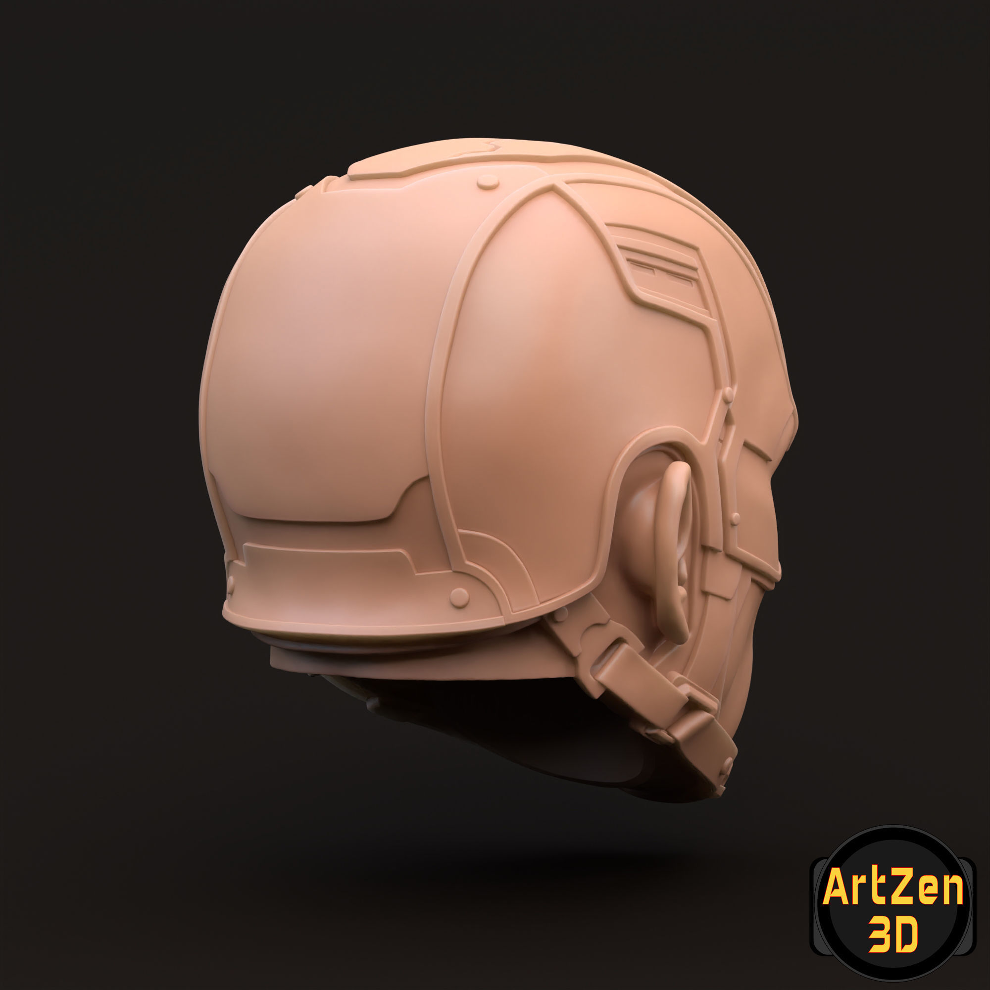 Captain America Steve Rogers 3D printable for action figures 3D print model_11