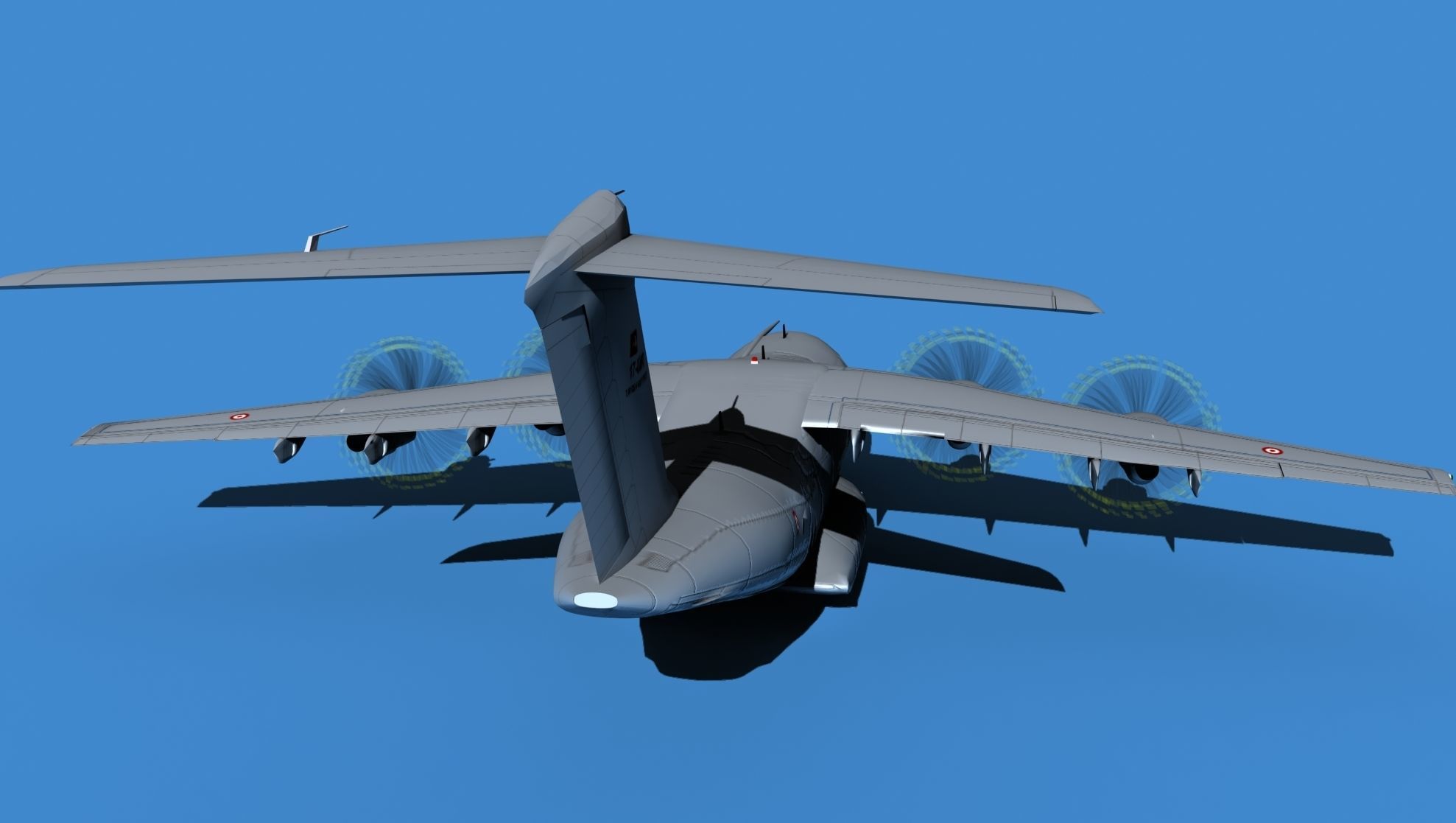 Airbus A-400M Atlas V06 Turkey 3D model_6