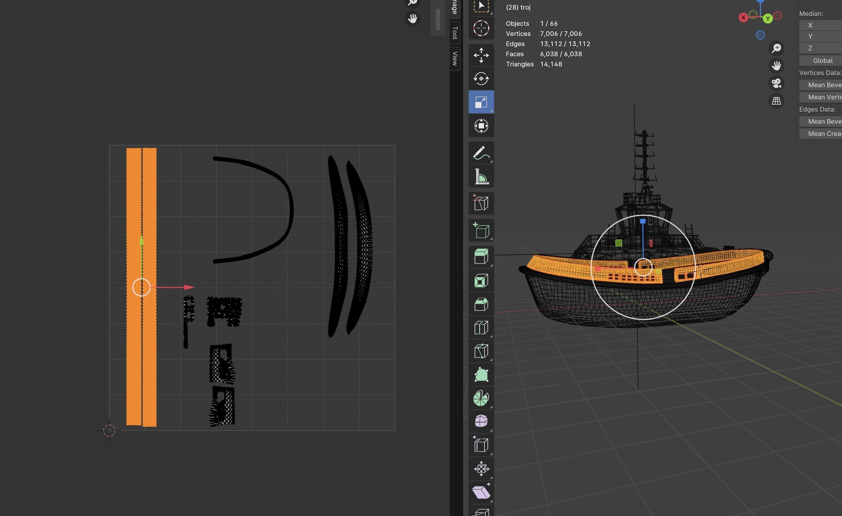 Ship Tugboat - Model Sparky 3D model_25