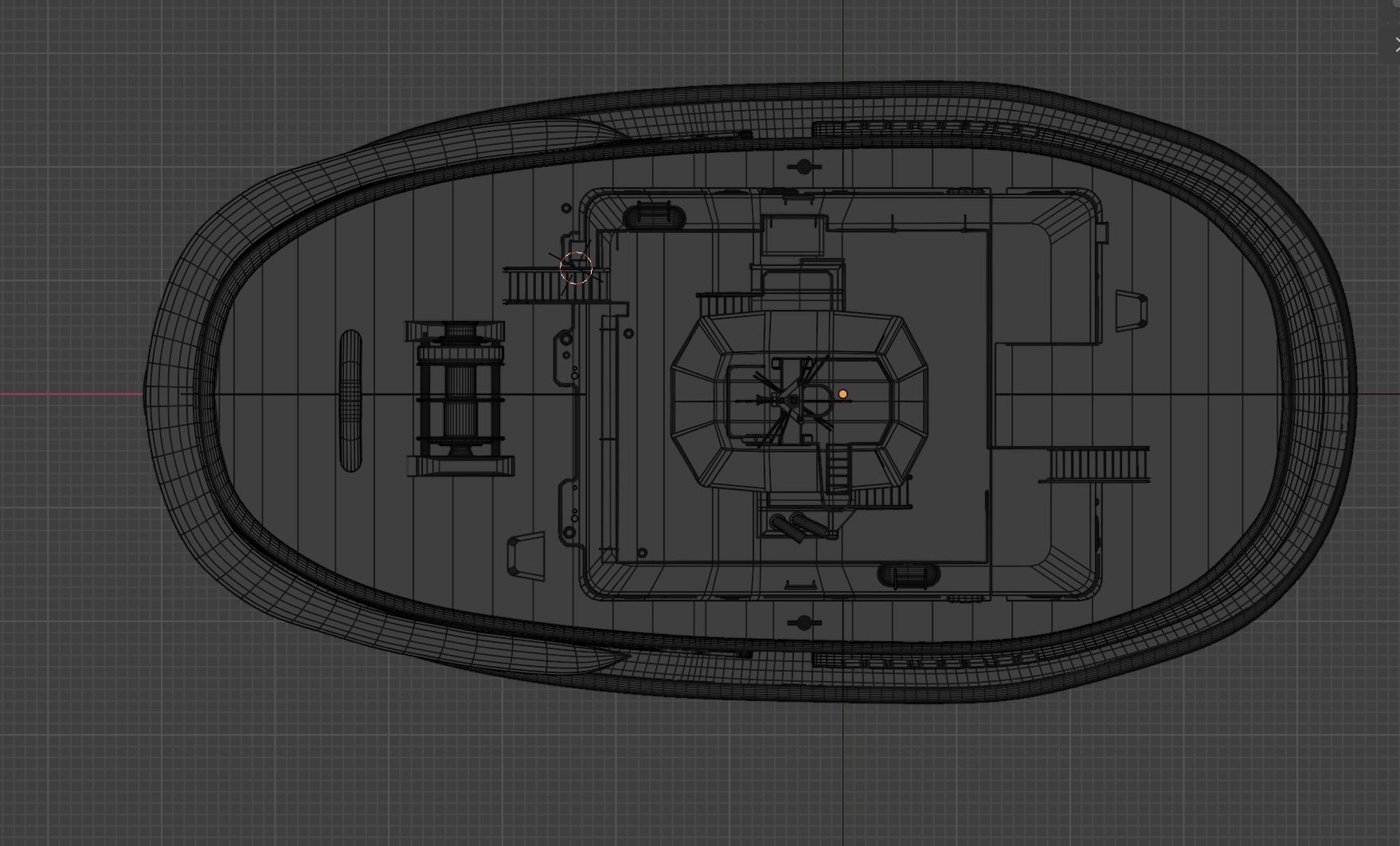 Ship Tugboat - Model Sparky 3D model_17