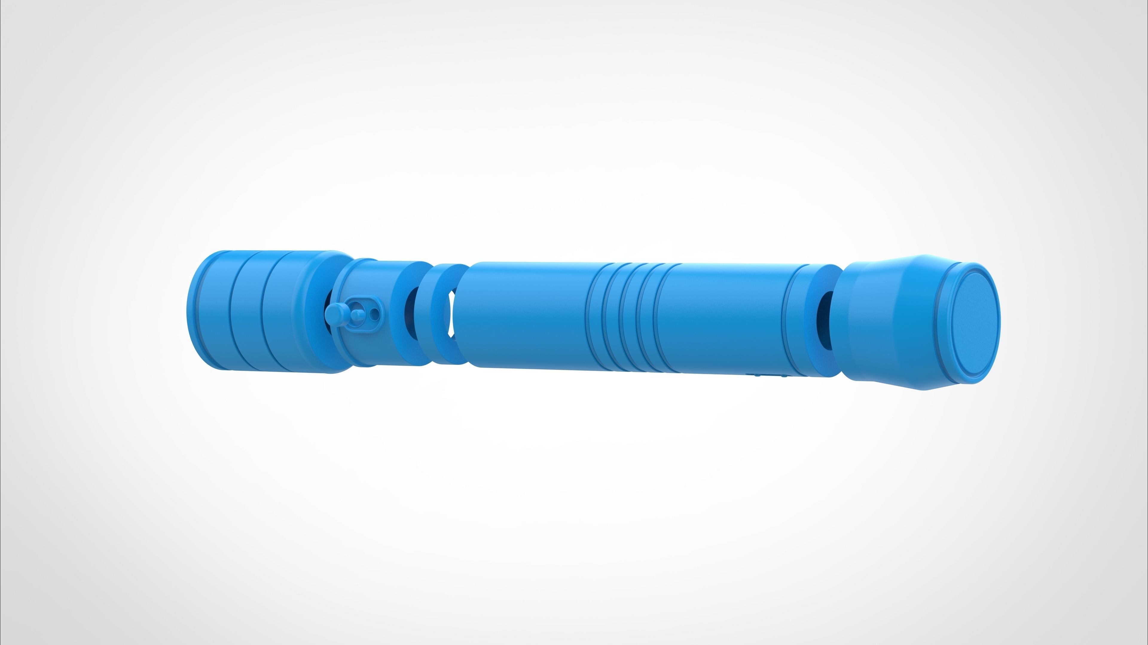 Vernestra Rwoh Lightsaber from the series Acolyte 2024 3D print model_36