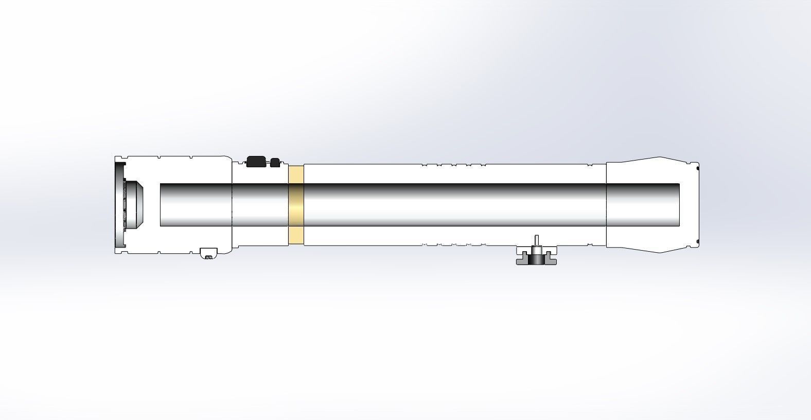 Vernestra Rwoh Lightsaber from the series Acolyte 2024 3D print model_49