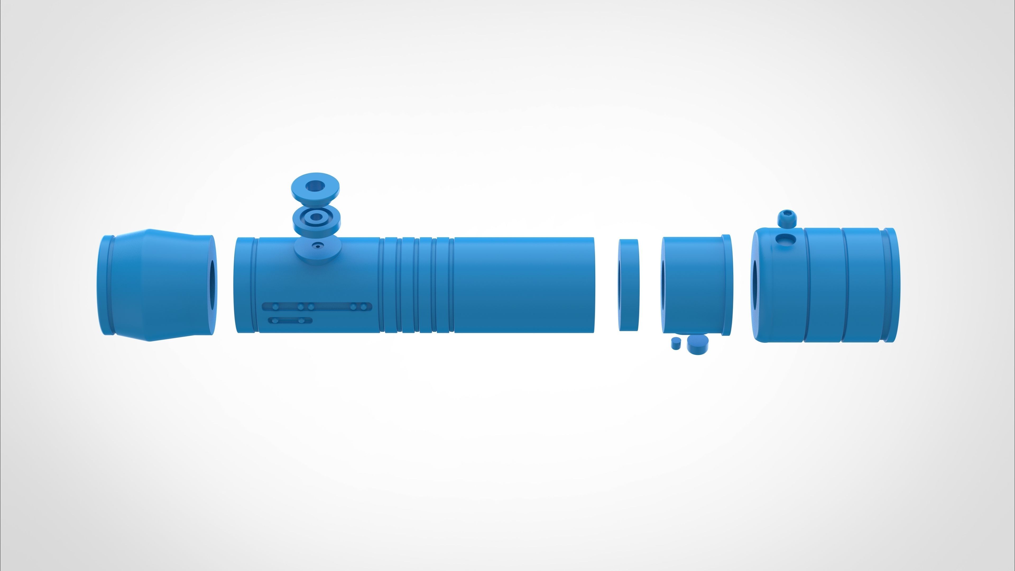 Vernestra Rwoh Lightsaber from the series Acolyte 2024 3D print model_40
