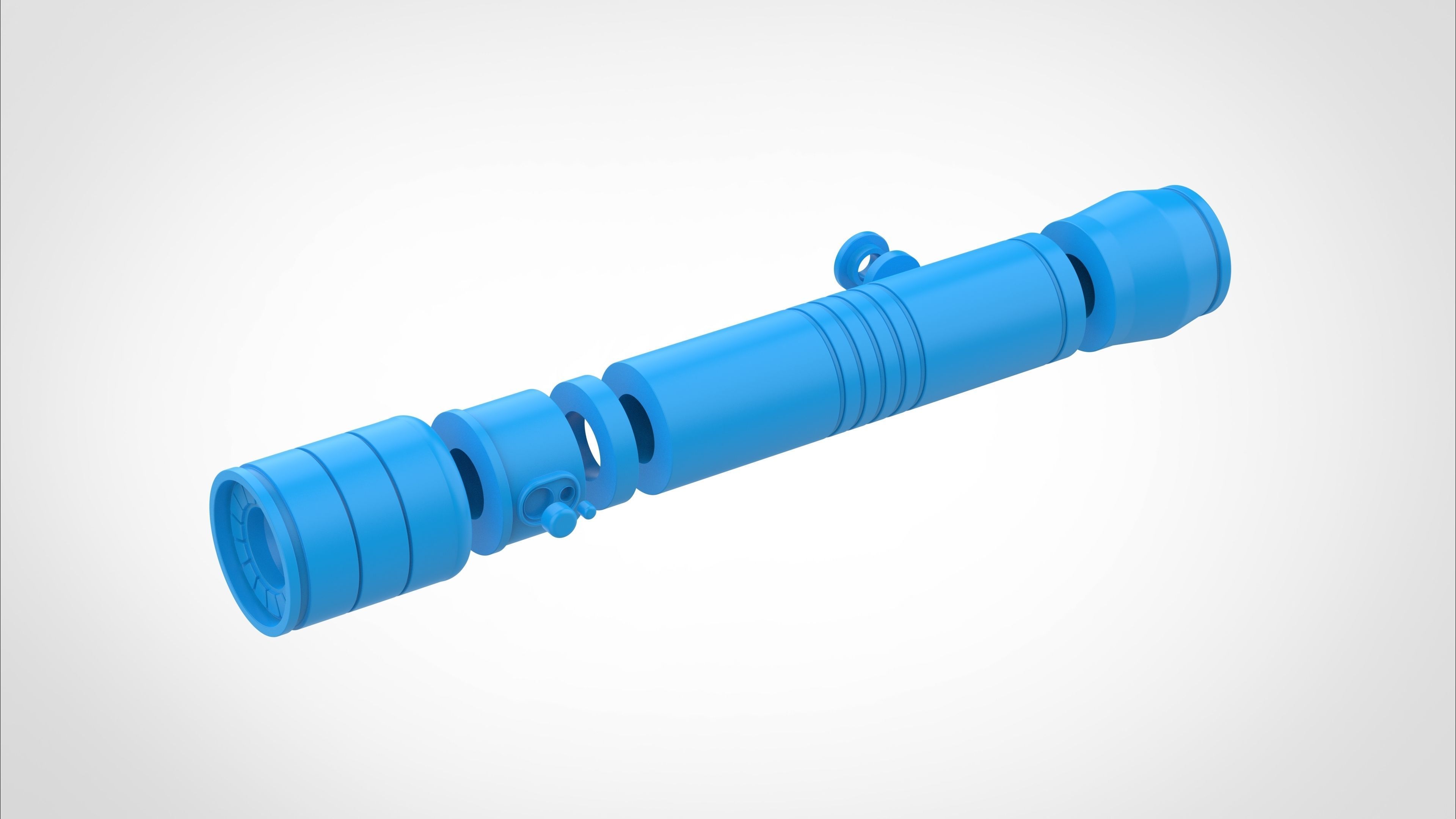 Vernestra Rwoh Lightsaber from the series Acolyte 2024 3D print model_33