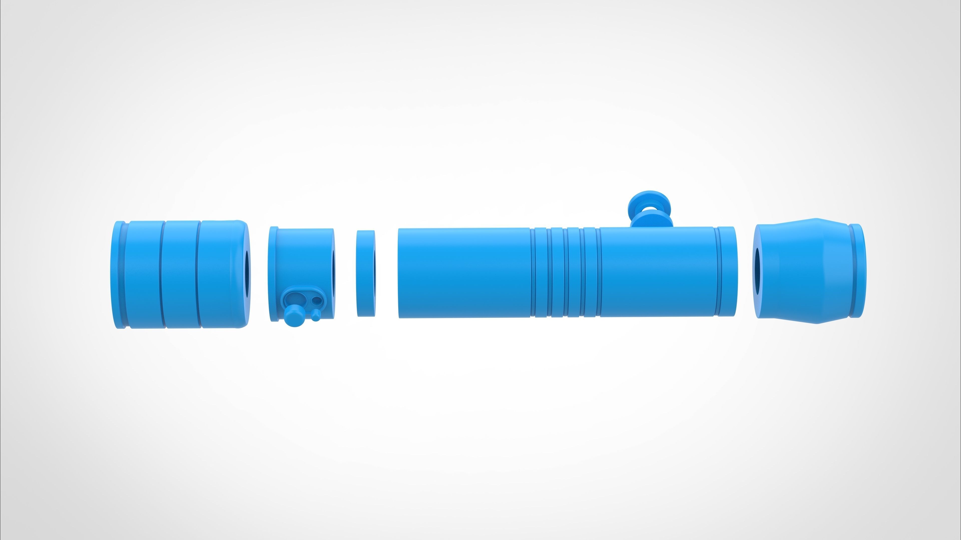 Vernestra Rwoh Lightsaber from the series Acolyte 2024 3D print model_34