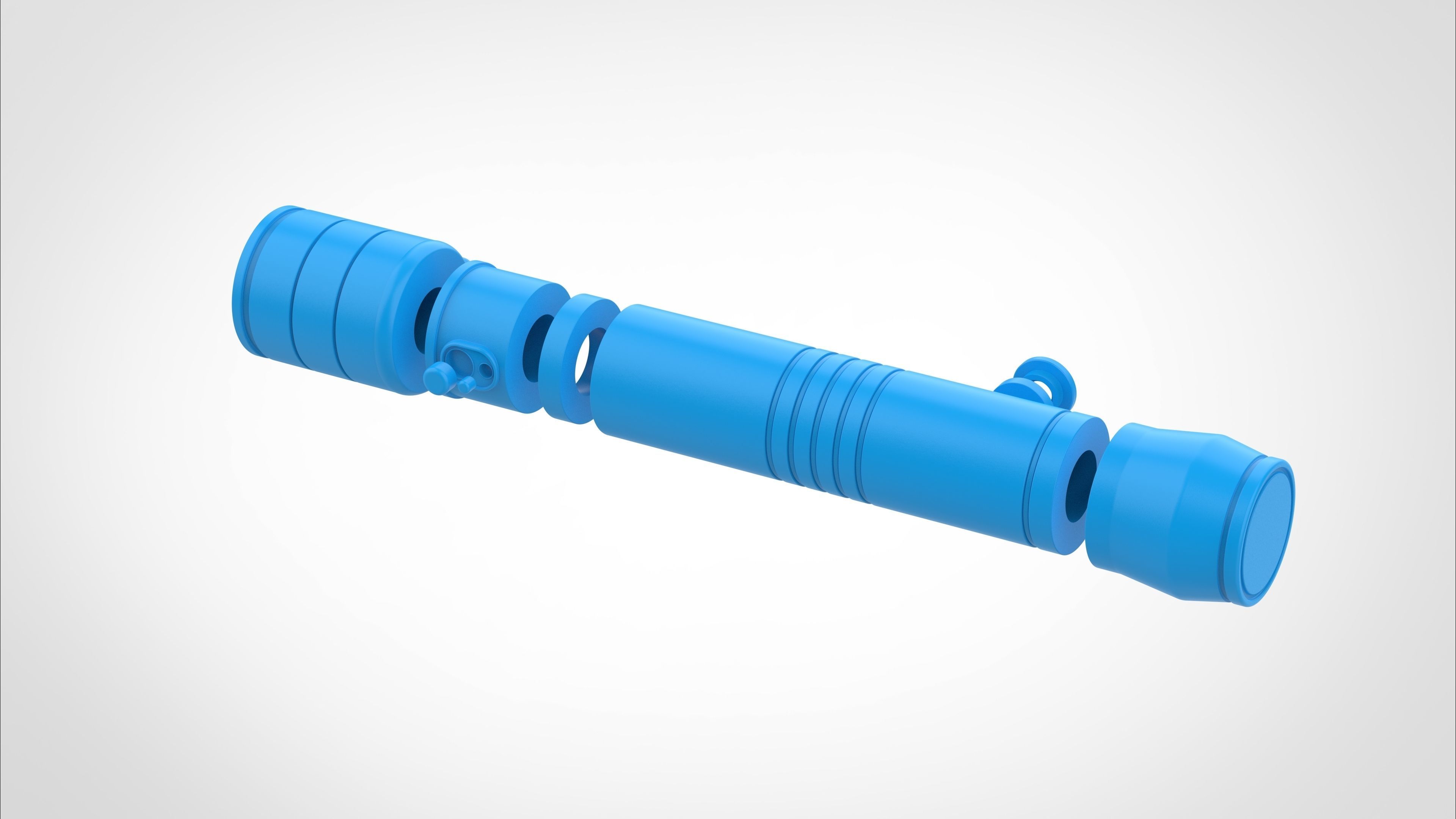 Vernestra Rwoh Lightsaber from the series Acolyte 2024 3D print model_48