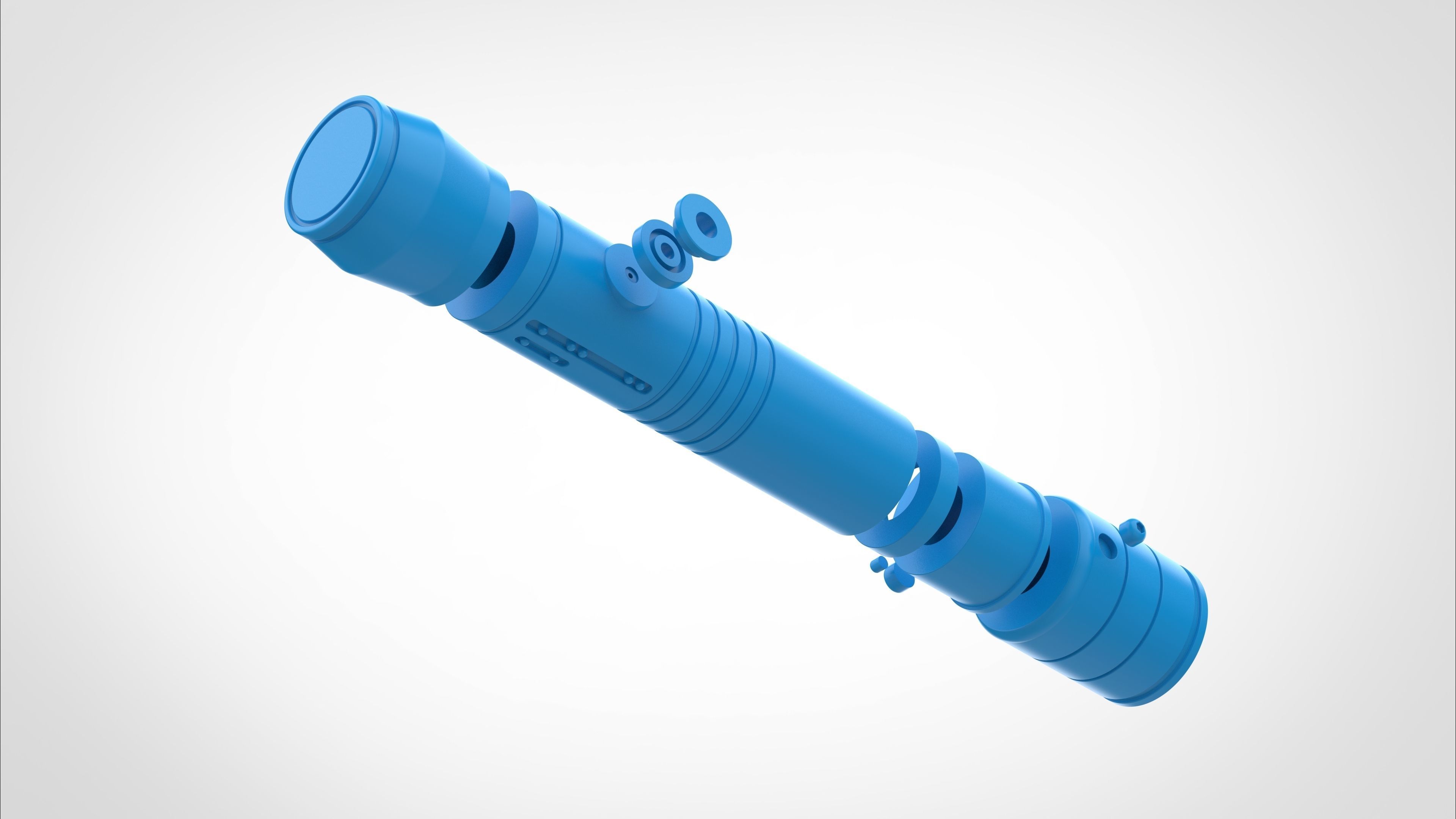 Vernestra Rwoh Lightsaber from the series Acolyte 2024 3D print model_44