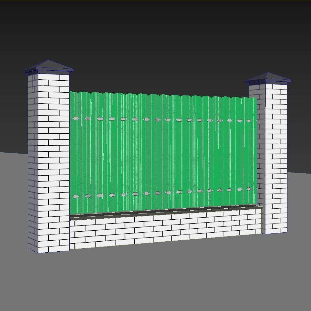 Fences 3D model_17