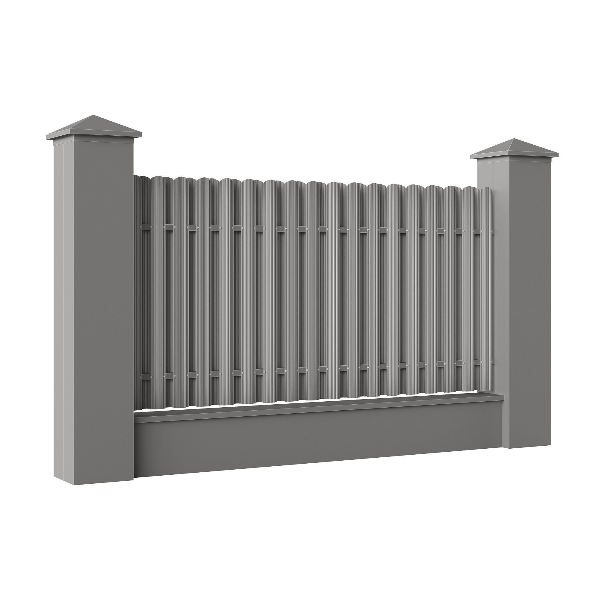 Fences 3D model_8