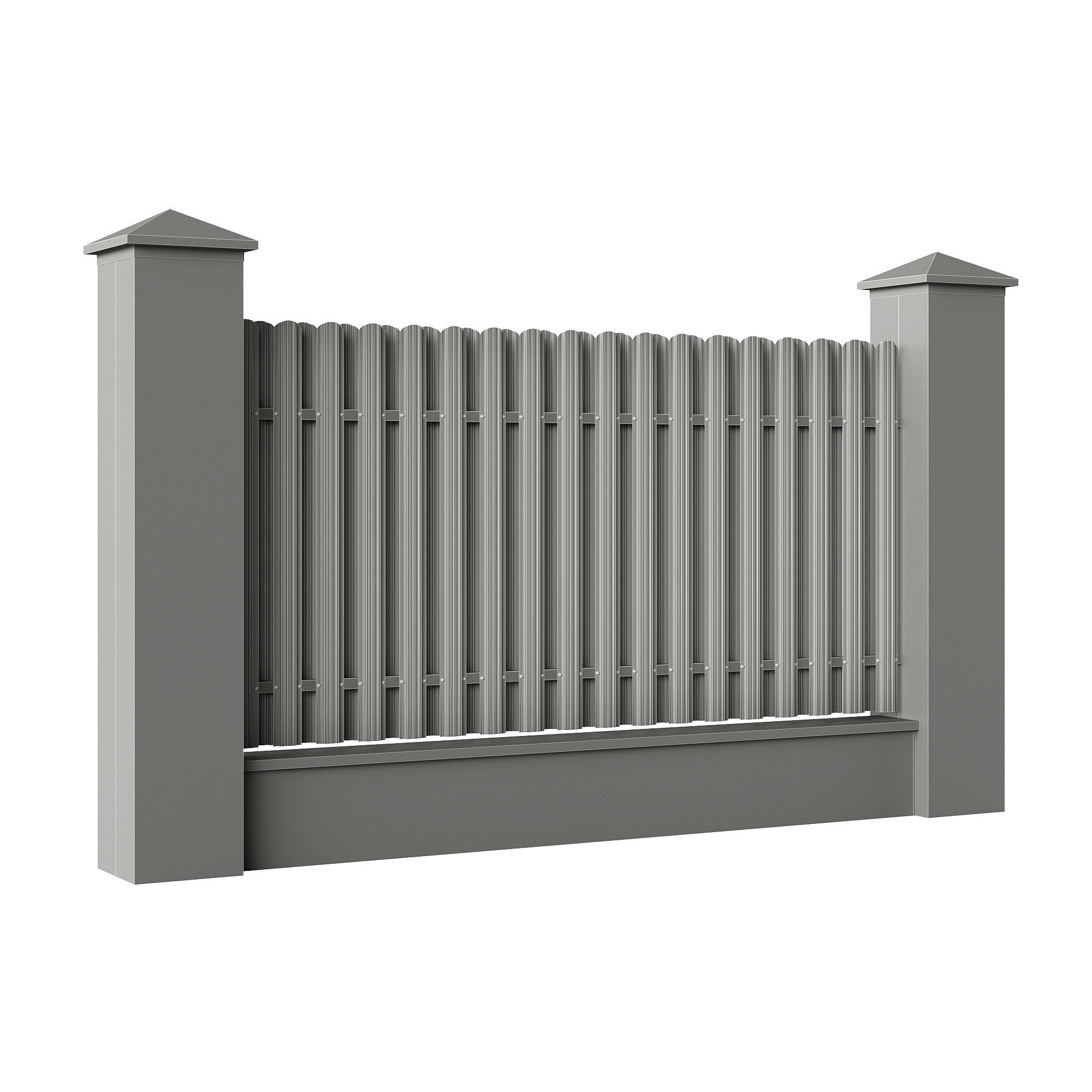 Fences 3D model_7