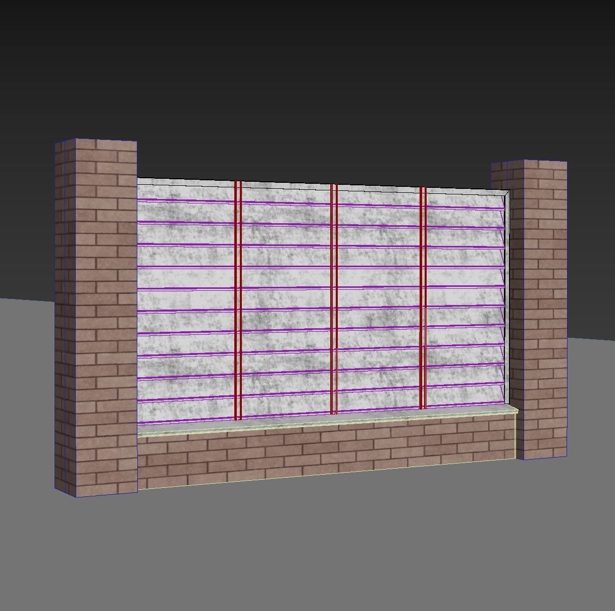 Fences 3D model_14