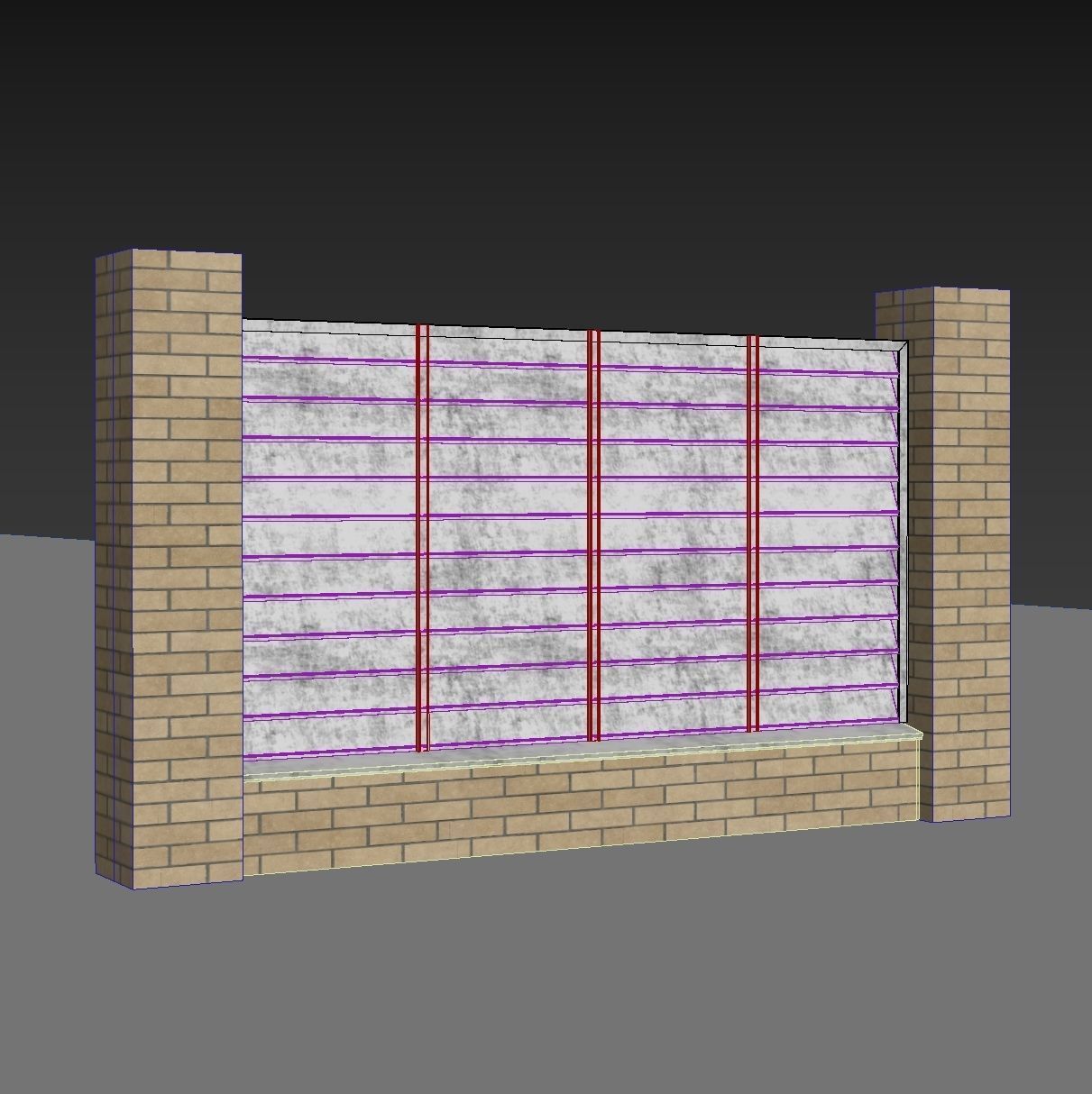 Fences 3D model_15