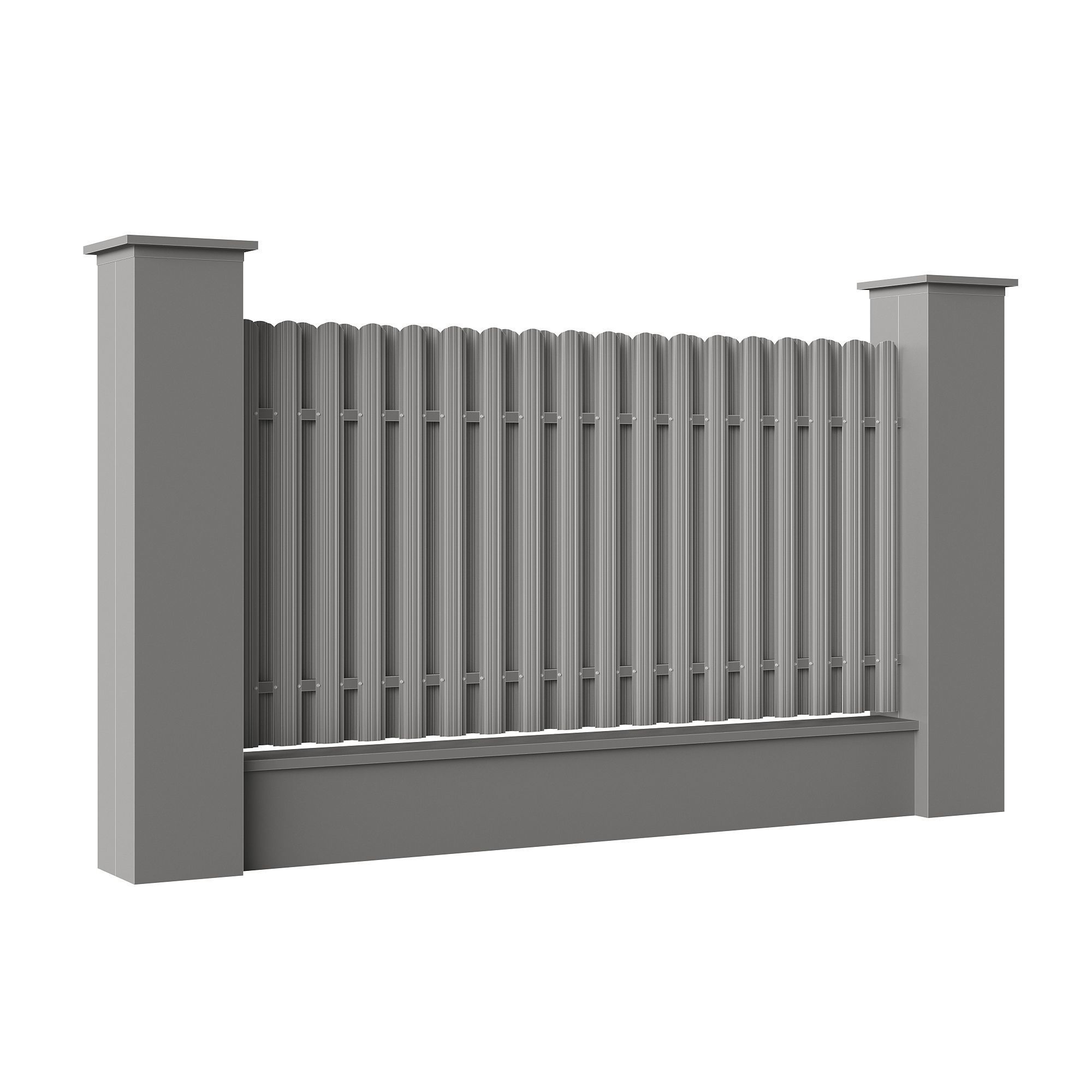 Fences 3D model_10