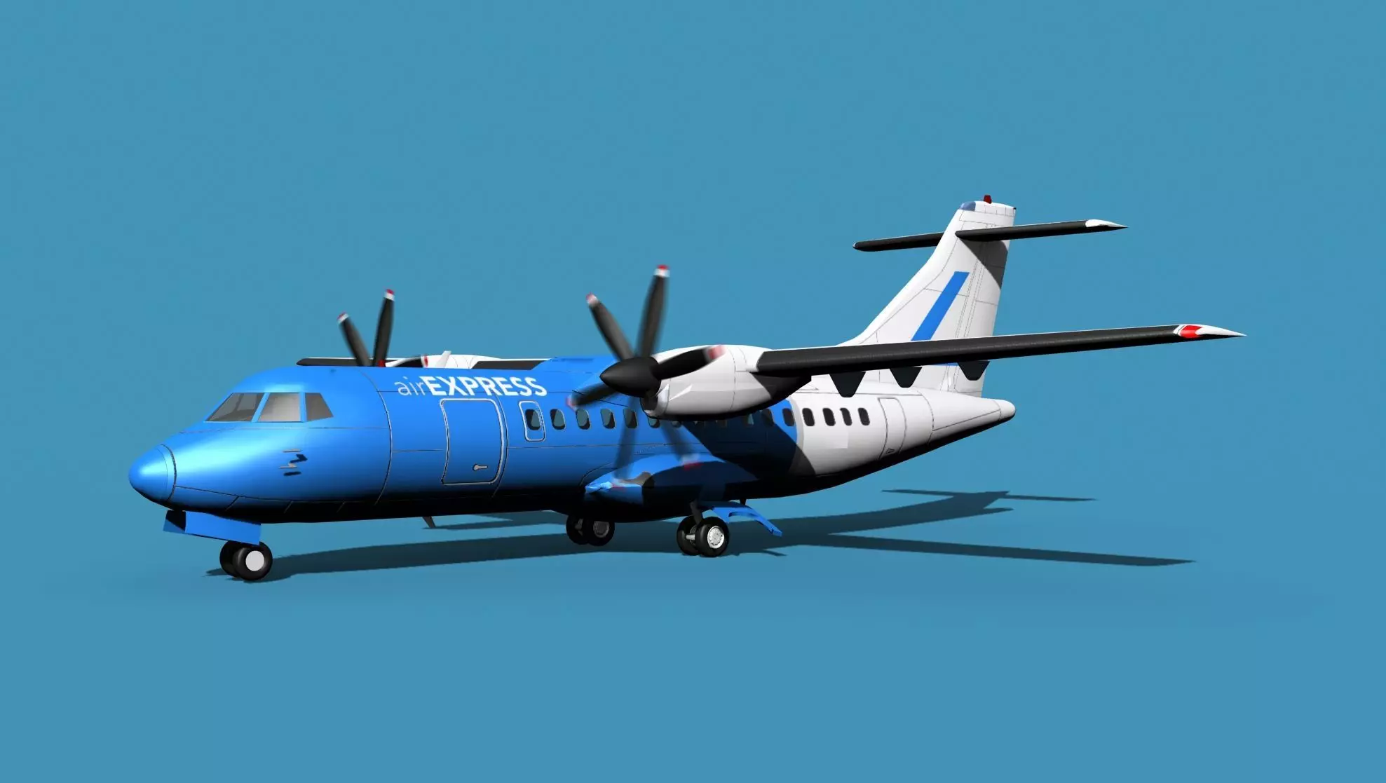 ATR-42-320 Air Express 3D model_0