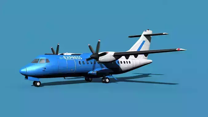 ATR-42-320 Air Express 3D model