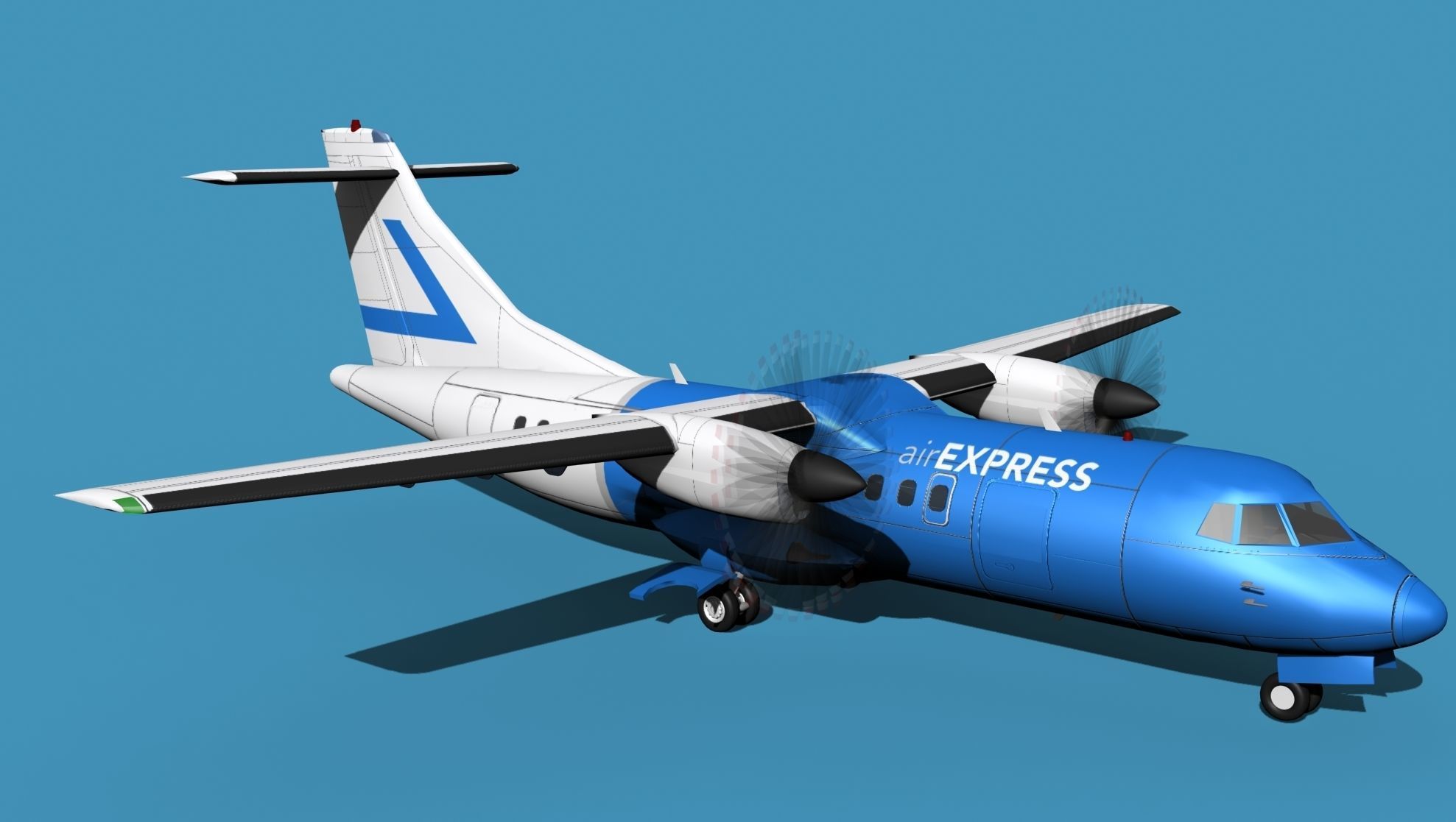 ATR-42-320 Air Express 3D model_3