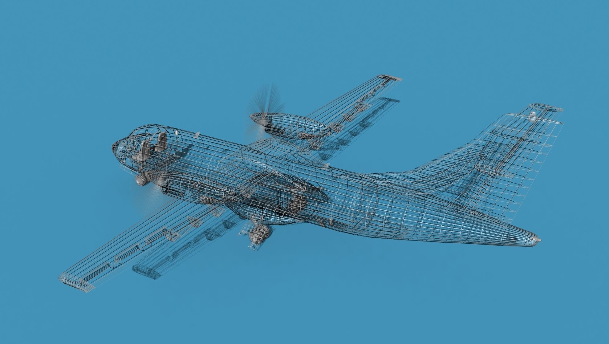ATR-42-320 Air Express 3D model_15