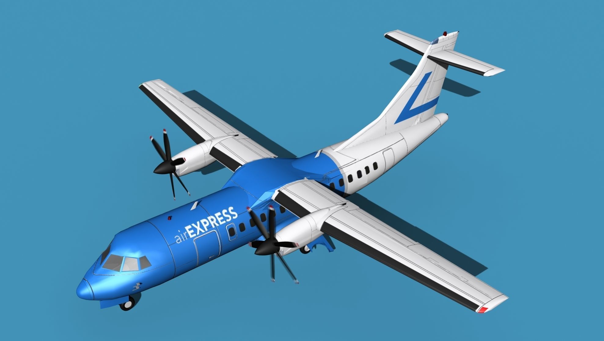 ATR-42-320 Air Express 3D model_10