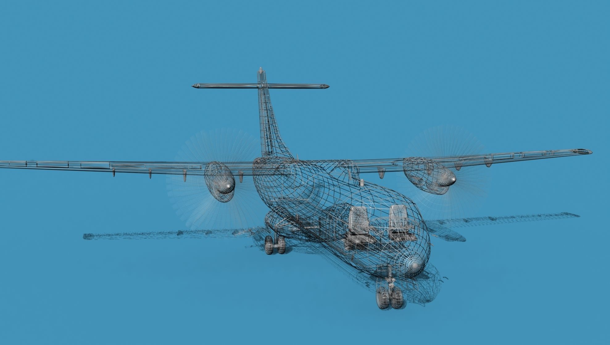 ATR-42-320 Air Express 3D model_12