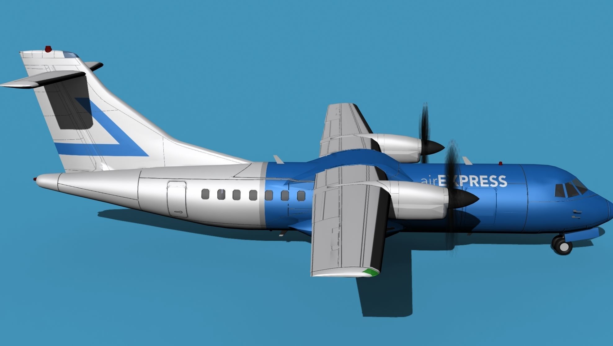 ATR-42-320 Air Express 3D model_4
