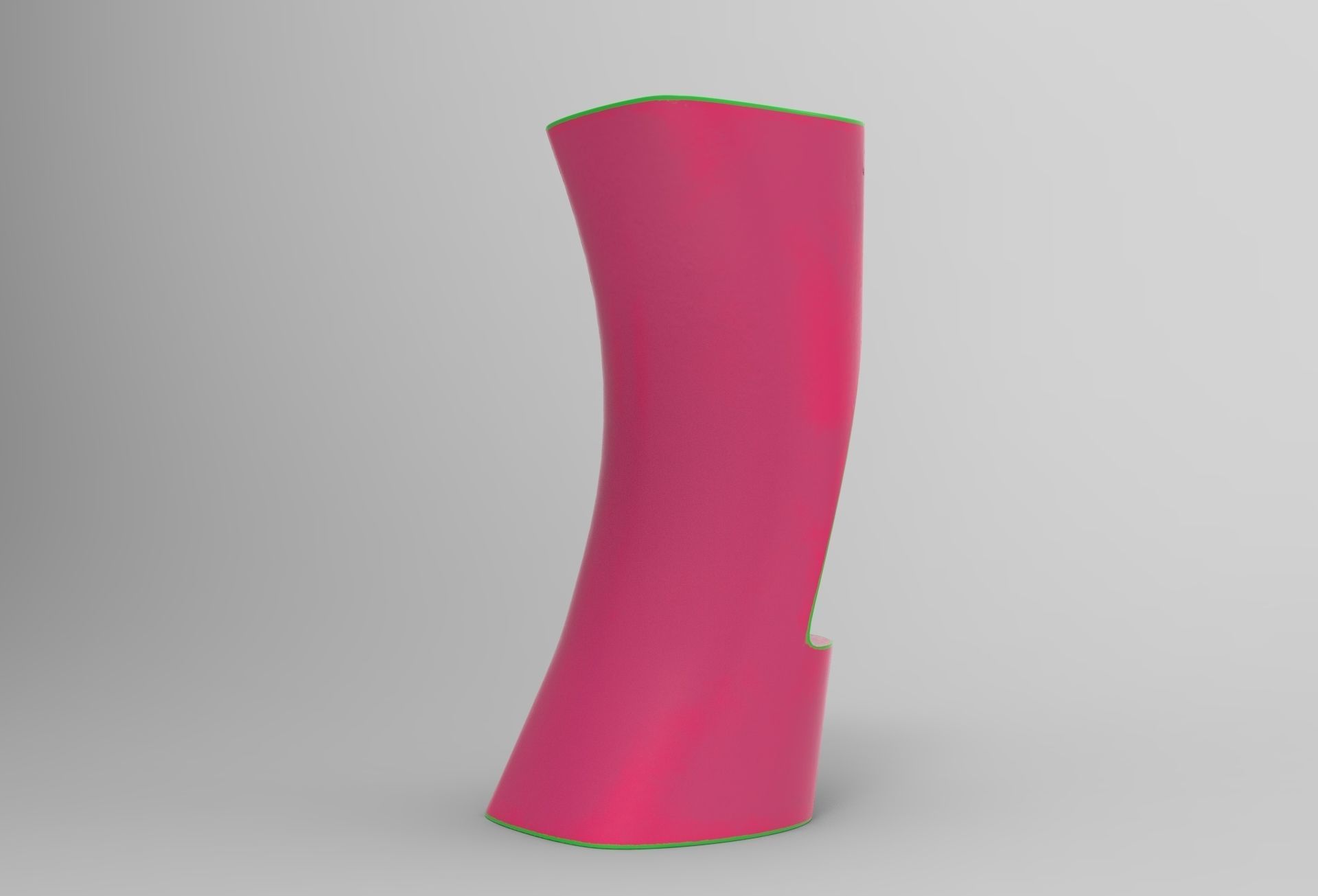 Raven Bar stool Low-poly 3D model_2