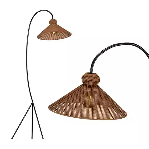 Tana Woven Floor Lamp