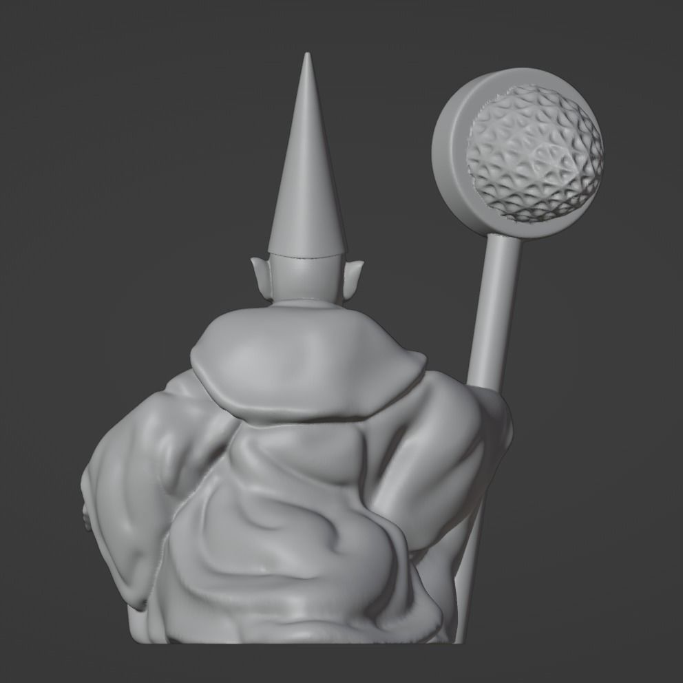 Crawly Gnome 30mm TTRPG Mini 3D print model_6