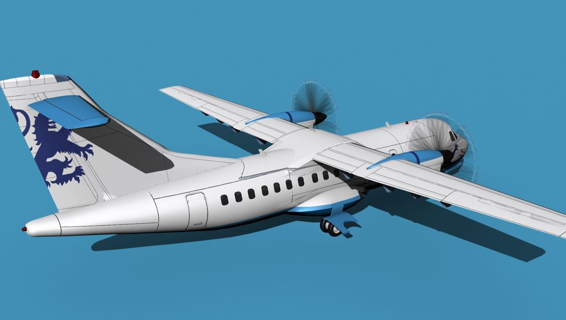 ATR-42-320 Cambria Air 3D model_5