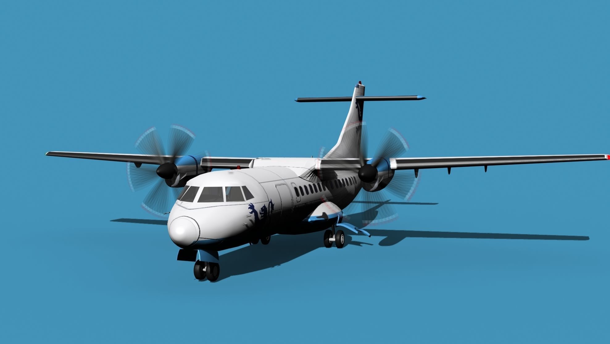 ATR-42-320 Cambria Air 3D model_1