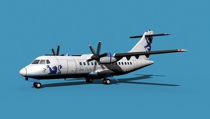 ATR-42-320 Cambria Air 3D model